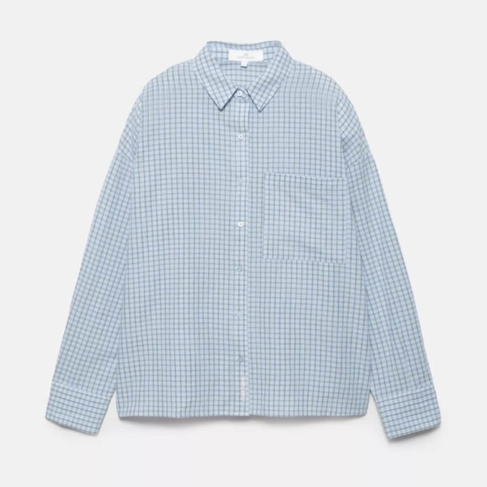 Check shirt with pocket